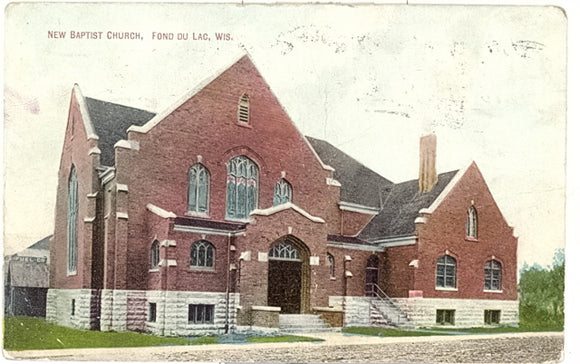 New Baptist Church, Fond du Lac, WI - Carey's Emporium