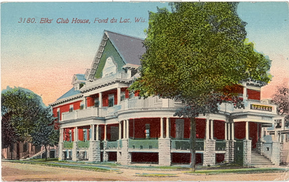Elks' Club House, Fond du Lac, WI - Carey's Emporium