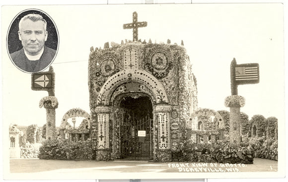 Front View of Grotto, Dickeyville, WI - Carey's Emporium