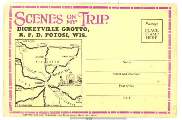 Grotto, Dickeyville, WI Souvenir Folder - Carey's Emporium