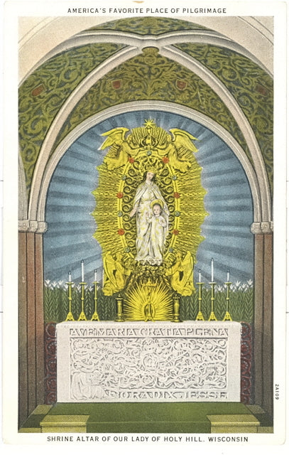 Shrine Altar Of Our Lady Of Holy Hill, WI - Carey's Emporium