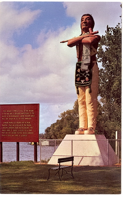 The Indian, Riverside Park, La Crosse, WI - Carey's Emporium