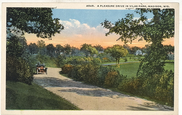 A Pleasure Drive in Vilas Park, Madison, WI - Carey's Emporium