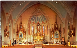 Interior of St. Mary Church, Menasha, WI - Carey's Emporium