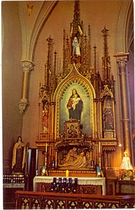 Blessed Virgin Mary Altar, St. Mary Church, Menasha, WI - Carey's Emporium