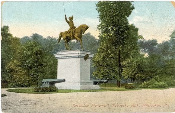 Kosciusko Monument, Kosciusko Park, Milwaukee, WI - Carey's Emporium