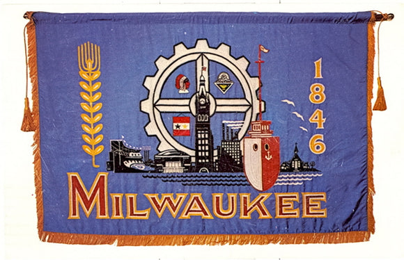 Official Flag, City of Milwaukee, WI - Carey's Emporium