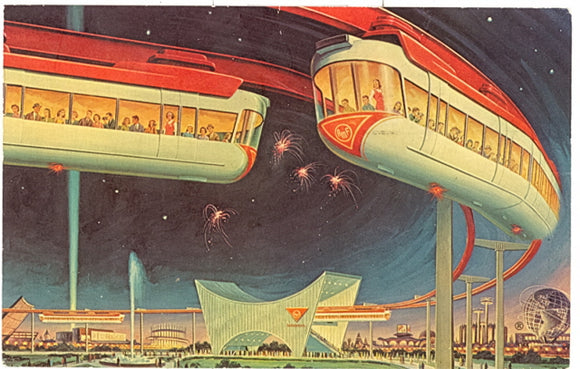 The AMF Monorail, New York World's Fair 1964-65 - Carey's Emporium