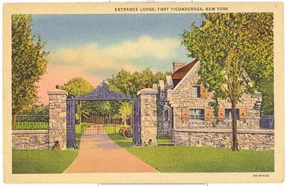 Entrance Lodge, Fort Ticonderoga, NY - Carey's Emporium