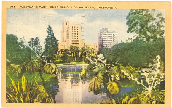 Westlake Park, Elks Club, Los Angeles, CA - Carey's Emporium