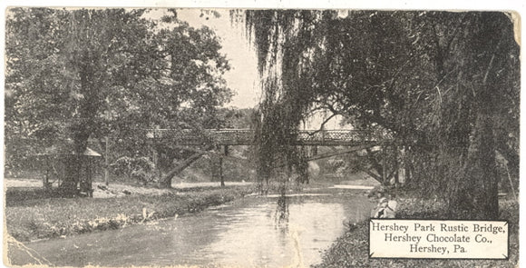Hershey Park Rustic Bridge, Heshey, PA - Carey's Emporium