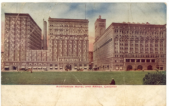 Auditorium Hotel and Annex, Chicago, IL - Carey's Emporium