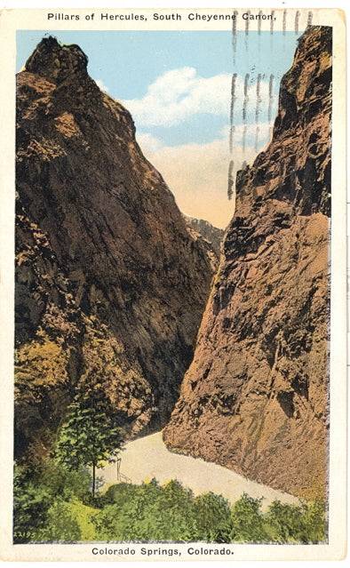 Pillars of Hercules, South Cheyenne Canon, Colorado Springs, CO - Carey's Emporium