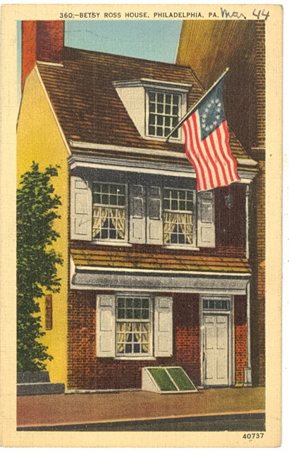 Betsy Ross House, 239 Arch St., Philadelphia, PA - Carey's Emporium