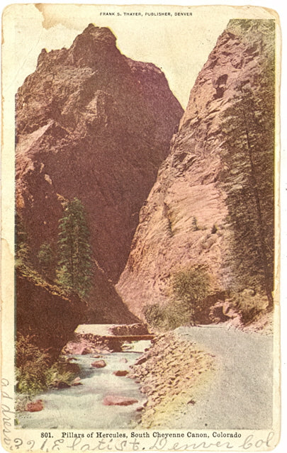 Pillars of Hercules, South Cheyenne Canon, CO - Carey's Emporium