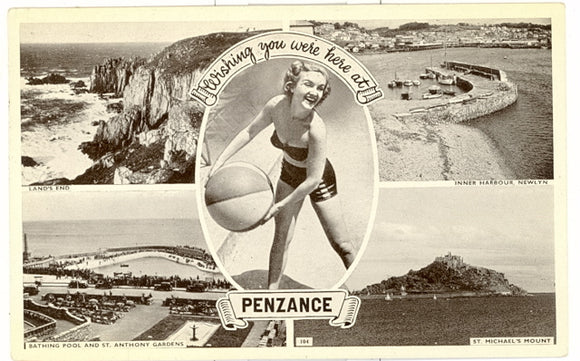Wishing You Were Here at Penzance - Carey's Emporium