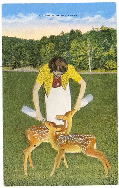 A Dear with Her Deers - Carey's Emporium