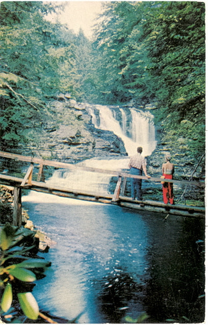 Winona Falls, in the Pocono Mts., PA - Carey's Emporium