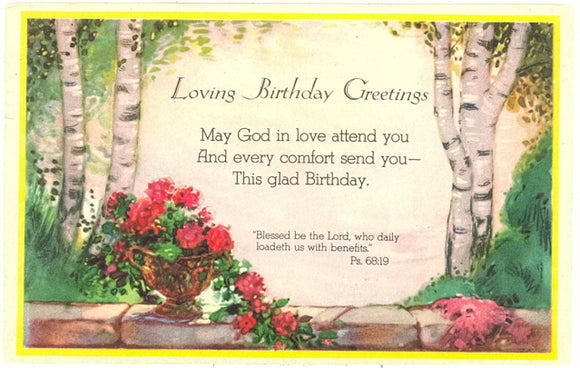 Loving Birthday Greetings - Carey's Emporium