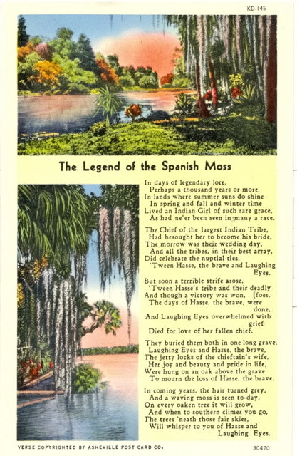 The Legend of the Spanish Moss - Carey's Emporium
