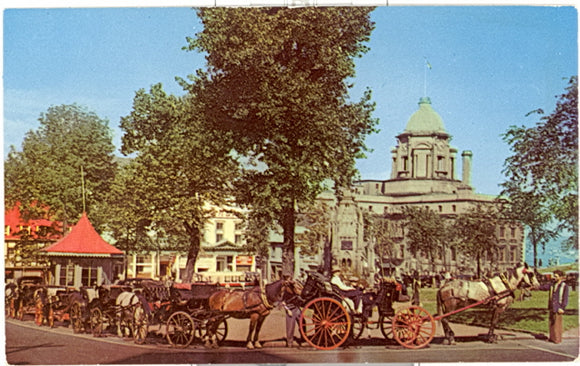 The Ring or Place D'Armes, Quebec, P. Q. Canada - Carey's Emporium