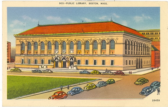 Public Library, Boston, MA - Carey's Emporium