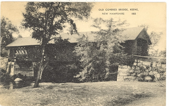 Old Covered Bridge, Keene, NH - Carey's Emporium