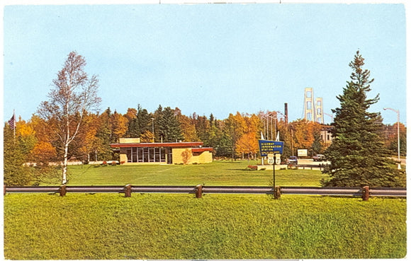 The Mackinac Bridge Highway Information Station, Mackinaw City, MI - Carey's Emporium