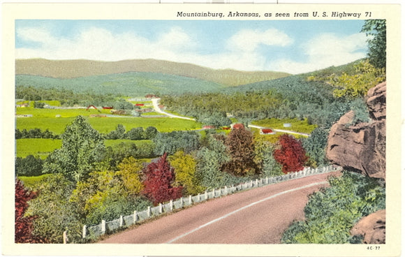 Mountainburg, Arkansas, As Seen From US Highway 71 - Carey's Emporium