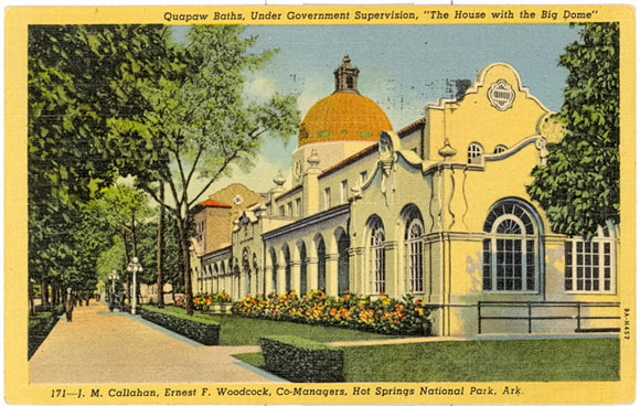Quapaw Baths, Hot Springs National Park - Carey's Emporium