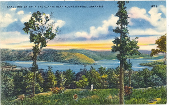 Lake Fort Smith in the Ozarks Near Mountainburg, AR - Carey's Emporium