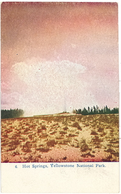 Hot Springs, Yellowstone National Park - Carey's Emporium