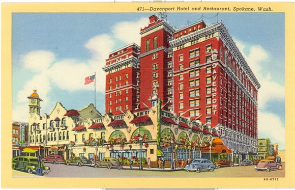 Davenport Hotel and Restaurant, Seattle, WA - Carey's Emporium