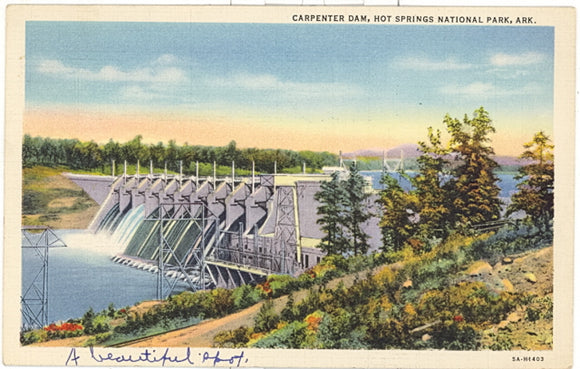 Carpenter Dam, Hot Springs National Park - Carey's Emporium