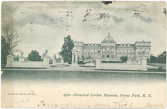Botanical Garden Museum, Bronx Park, N. Y., NY - Carey's Emporium