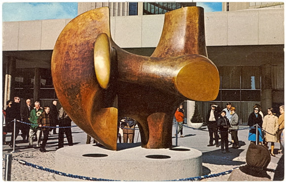 Three-Way Piece No. 2, Archer, Henry Moore Sculpture, Toronto - Carey's Emporium