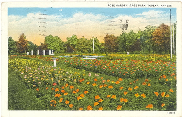 Rose Garden, Gage Park, Topeka, KS - Carey's Emporium