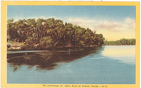 The Picturesque St. John's River at Deland, FL - Carey's Emporium