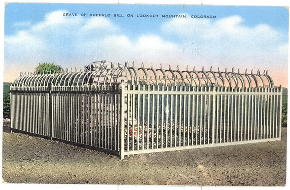 Grave of Buffalo Bill on Lookout Mountain, CO - Carey's Emporium