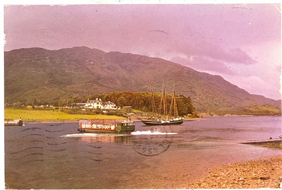 Prince Louis Passes Through Ballachulish Ferry, Scotland - Carey's Emporium