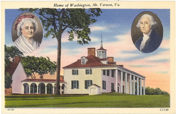 Home of Washington, Mt. Vernon, VA - Carey's Emporium