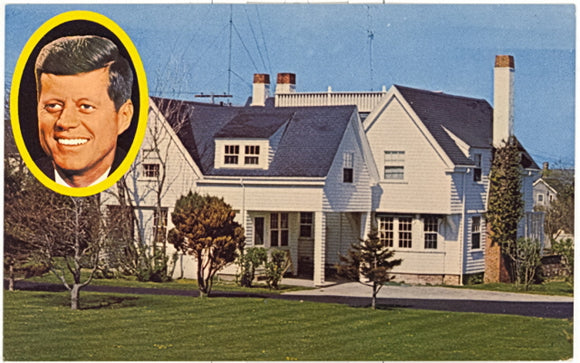 President John F. Kennedy's Summer Home, Hyannis Port, MA - Carey's Emporium