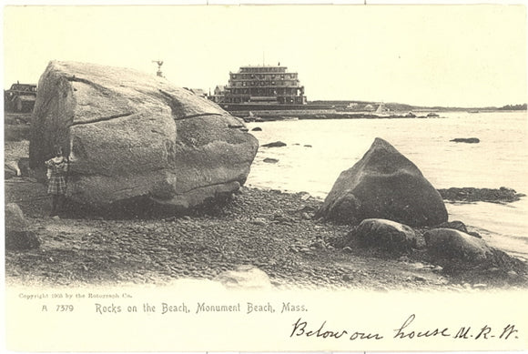 Rocks on the Beach, Monument Beach, MA - Carey's Emporium