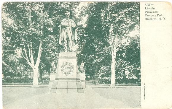 Lincoln Monument, Prospect Park, Brooklyn, NY - Carey's Emporium