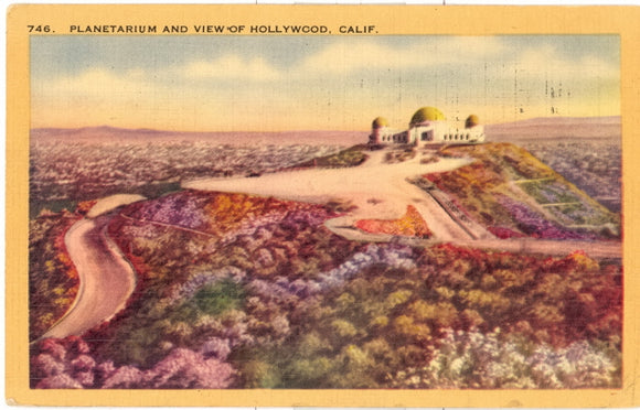 Planetarium and View of Hollywood, CA - Carey's Emporium