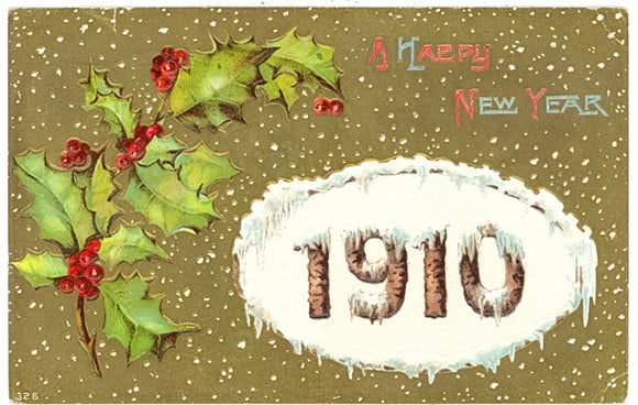 1910, A Happy New Year