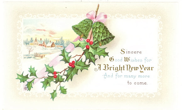 Sincere Good Wishes for A Bright New Year And for many more to come - Carey's Emporium