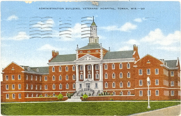 Administration Building, Veterans' Hospital, Tomah, WI - Carey's Emporium