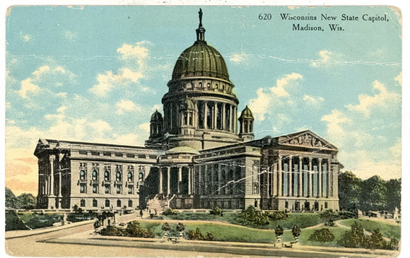 Wisconsins New State Capitol, Madison, WI - Carey's Emporium
