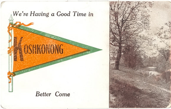 We're having a Good Time in Koshkonong Better Come, Lake Koshkonong, WI - Carey's Emporium